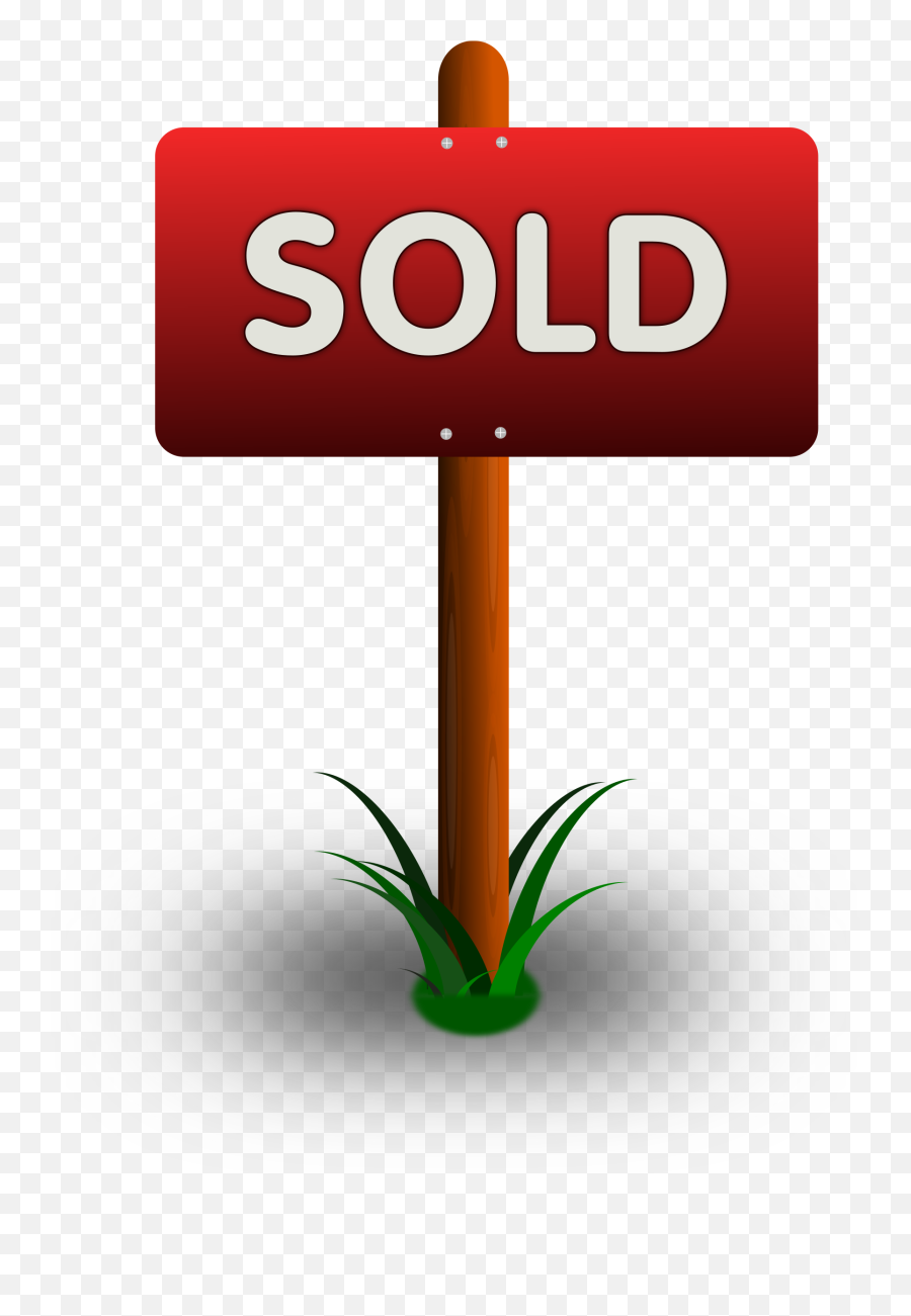 For Sale Sign Emoji - Transparent Background Real Estate Sold Sign,Emoji Signs