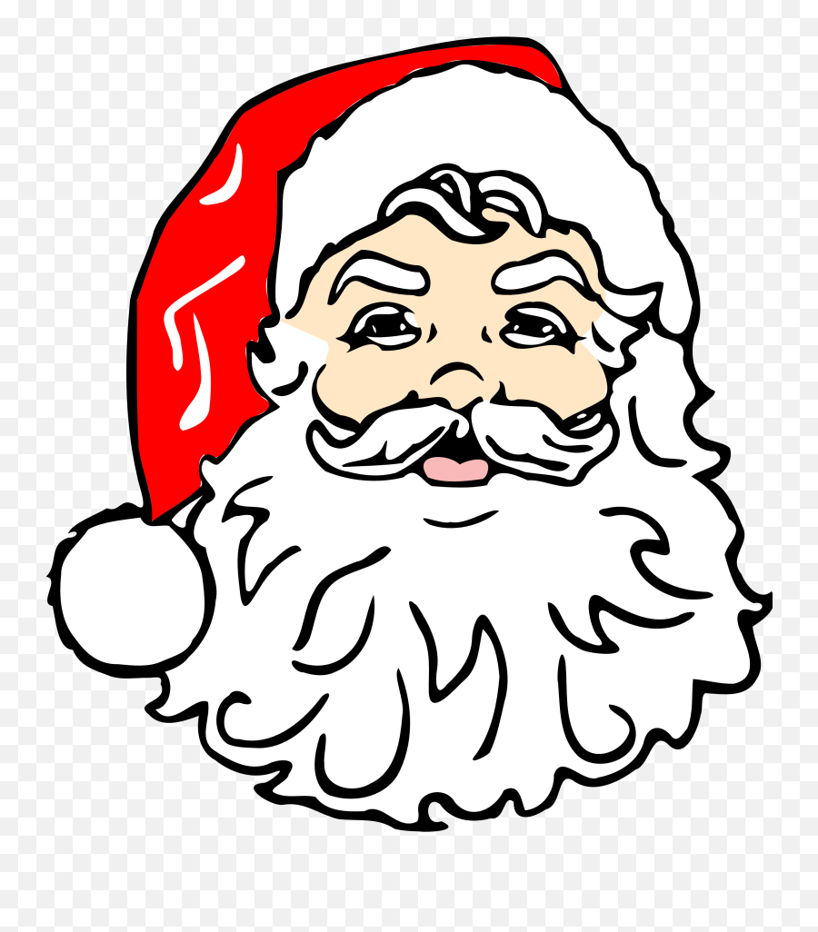 Santa Clip Art Free Clipart Images 2 - Clipartix Santa Clip Art Emoji,Santa Emoji