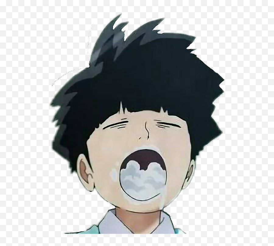 Mob Mobpsycho100 Kageyama Sticker By - Happy Emoji,Mob Psycho 100 Emoji