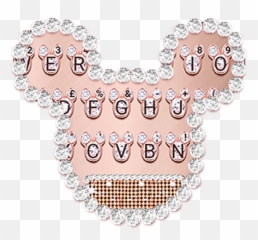 Download Rose Gold Minny Keyboard Theme - Girly Emoji,Rose Gold Emoji