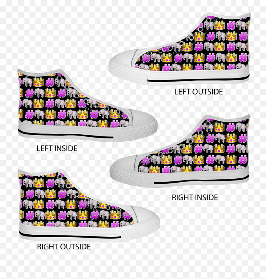 Converse Clipart Rubber Shoe Converse - Plimsoll Emoji,Emoji High Tops