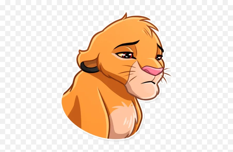 Collection Png Whatsapp Stickers - Stickers Cloud Discord Lion King Emote Emoji,Lion King Emoticons