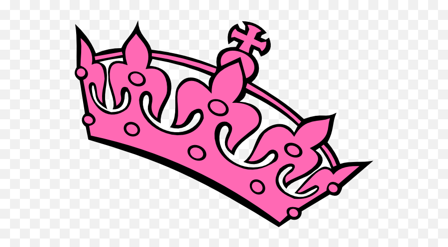 Pink Haley Tiara Princess Clip Art At Clkercom - Vector Clipart Princess Crown Png Emoji,Princess Crown Emoticon