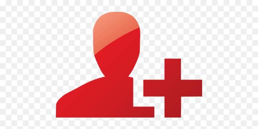Web 2 Ruby Red Add User Icon - Create Account Icon File Emoji,Facebook Ruby Emoticon