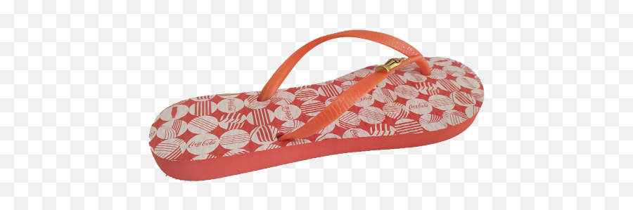 Chinelo Coca Cola Emoji Ribbons Feminino Cc2210 - Vermelho For Women,Coke Emoji