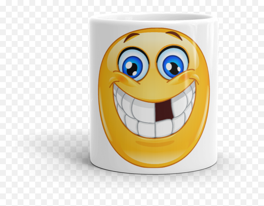 Emoji T - Shirts And Mugs U2013 Emoji Missing Teeth Smile Funny,Freezing Emoji