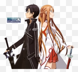 My Celestial Dragon No - Asuna X Kirito Png Emoji,Anime Emotions Sweatdrop