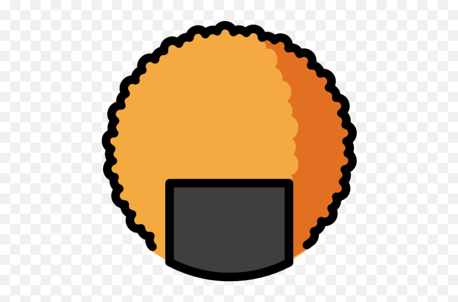 Rice Cracker Emoji - Download For Free U2013 Iconduck Rice Cracker Emoji Png,Food Emojis Orange