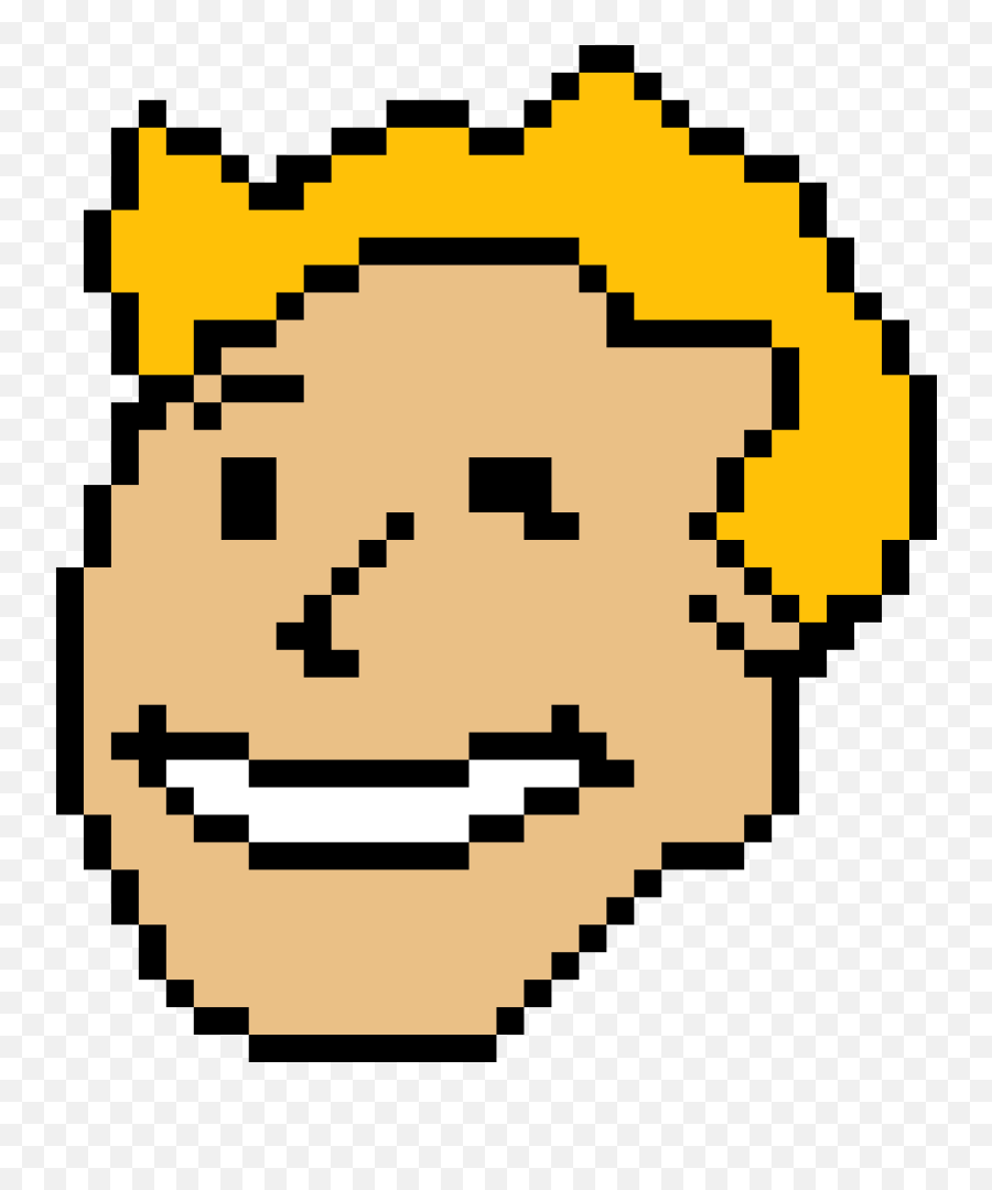 Fallout Boy - Marble Pixel Art Emoji,Nuka Cola Emojis