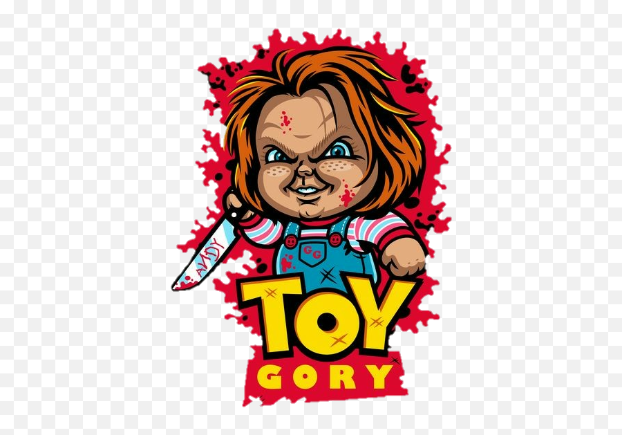 Childsplay Funny Horror Scary Sticker - Chucky Vector Emoji,Scary Movies In Emojis