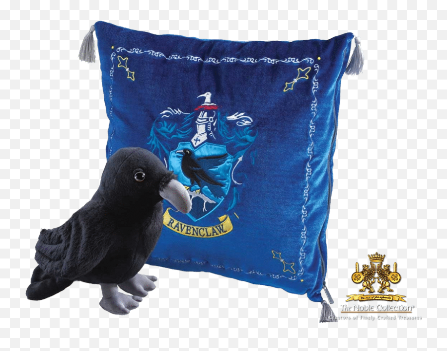 Harry Potter Plush Ravenclaw House Mascot And Cushion - Harry Potter Plush And Pillow Emoji,Emoticon Character Plush Accent Pillow