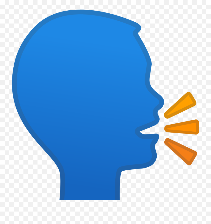 Speaking Head Emoji Meaning With - Emoji Hablar,Coughing Emoji