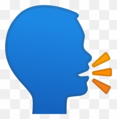 Speaking Head Emoji Meaning With - Emoji Hablar,Coughing Emoji