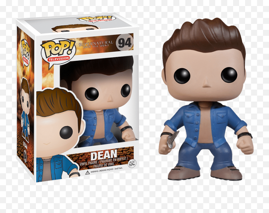 Funko Pop Supernatural Dean 94 - Funko Pop Supernatural Emoji,Supernatural-dean Winchester Emoticons