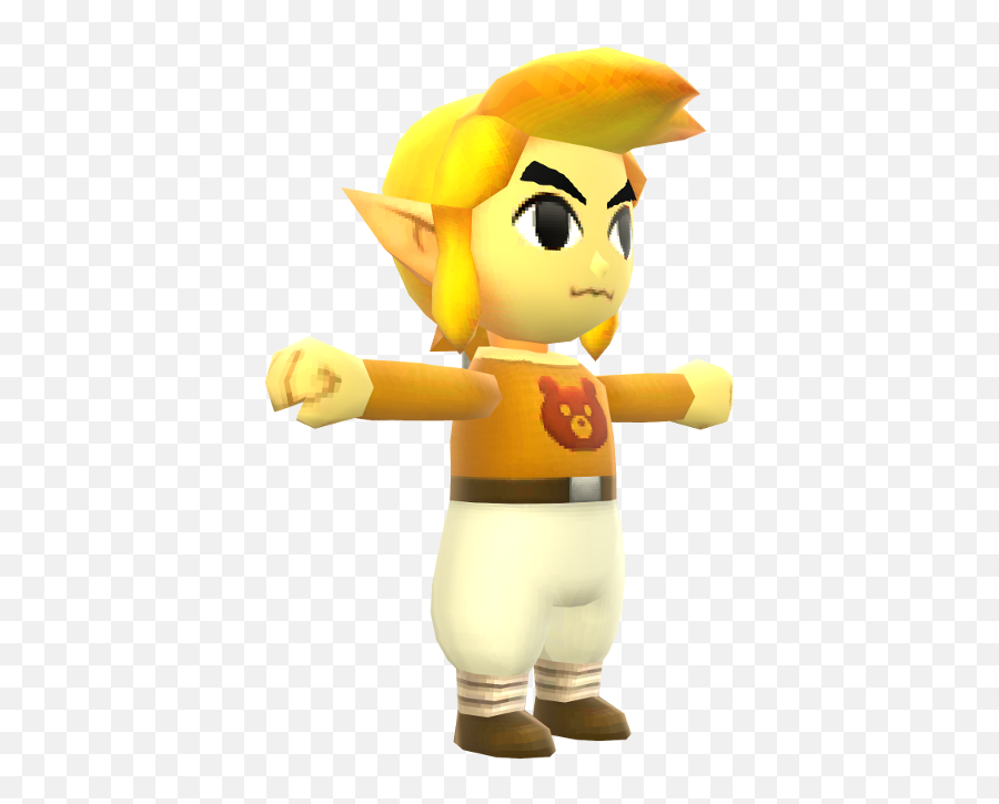 Tri Force - Triforce Heroes Model Emoji,Zelda Triforce Heroes Emotion Sprite