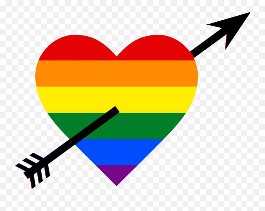 Bisexual Humor - Heart Arrow Emoji,Custom Discord Emojis Rainbow Gay Pride Tumblr