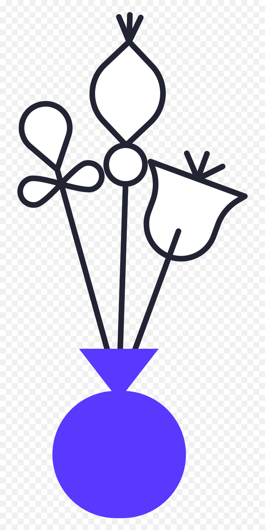 Vase With Flower Clipart Illustrations - Decorative Emoji,Emojis Flower Omg