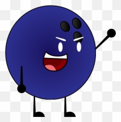 Download Hd Bowling Ball Pose - Bfdi Blowing Ball Emoji,Emoticon For Bowling