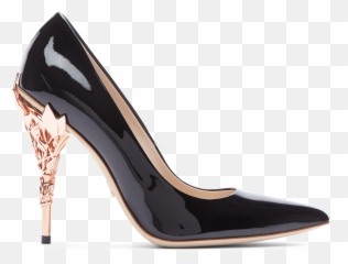 Eden - Ralph And Russo Black Heels Emoji,High Heel Emoticon Facebook