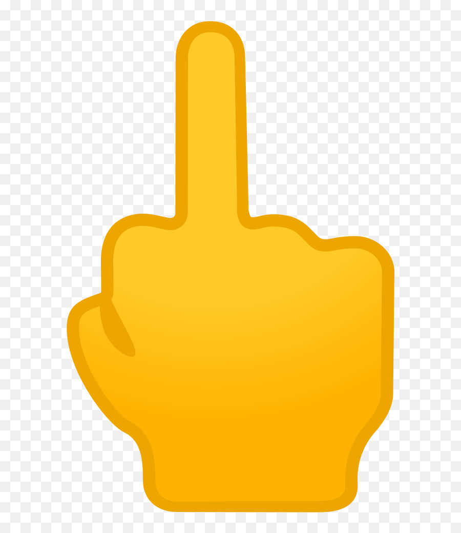 Middle Finger Free Icon Of Noto Emoji People Bodyparts - Android Middle Finger Emoji,Palms Up Emoji