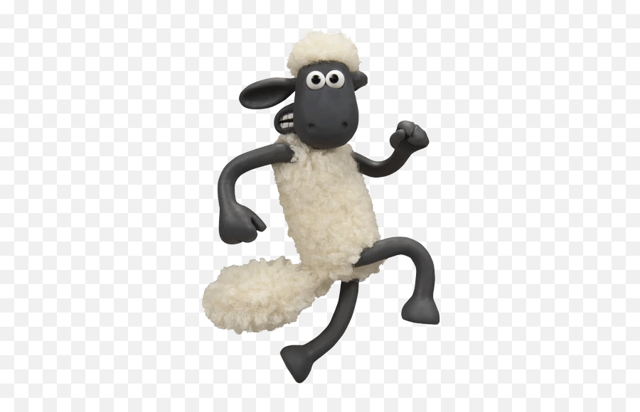 Crazy Sheep Stickers - Shaun Das Schaf Png Emoji,Shaun The Sheep Emoticons