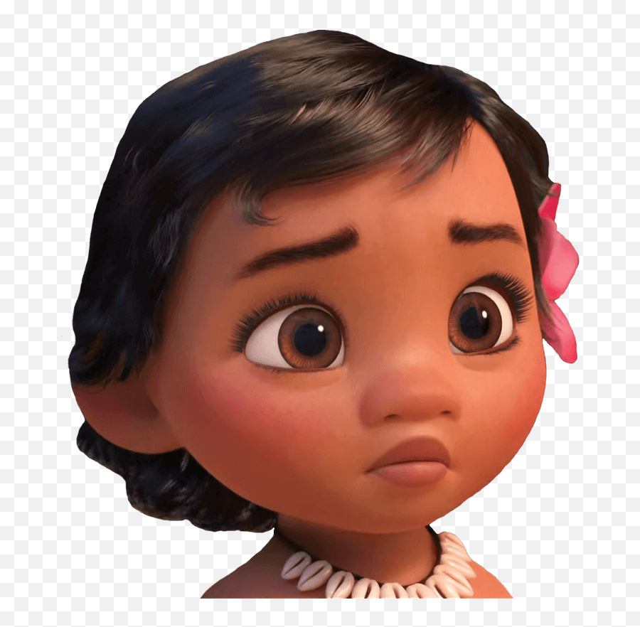 Baby Moana 45 - Baby Moana Transparent Emoji,Moana Emojis Face