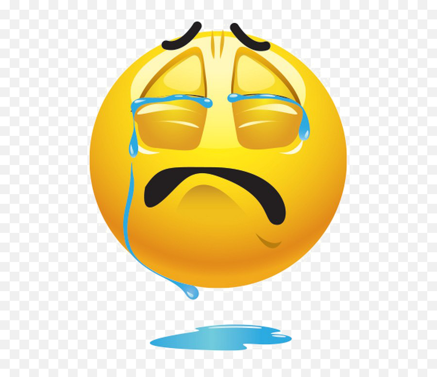 Crying Emoji Png Image Hd Png Svg Clip Art For Web,Emoticon Buddy Blue