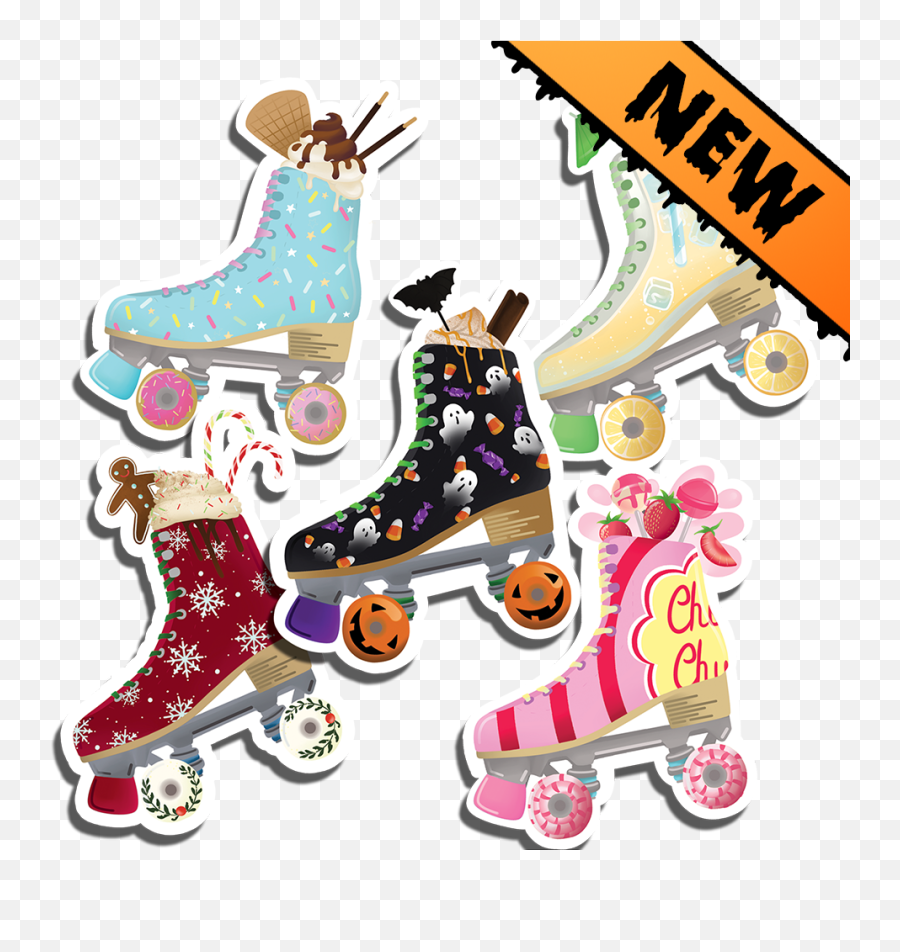 Sweet Roller Skate Rolling Bomb Emoji,Skating Emoji Png