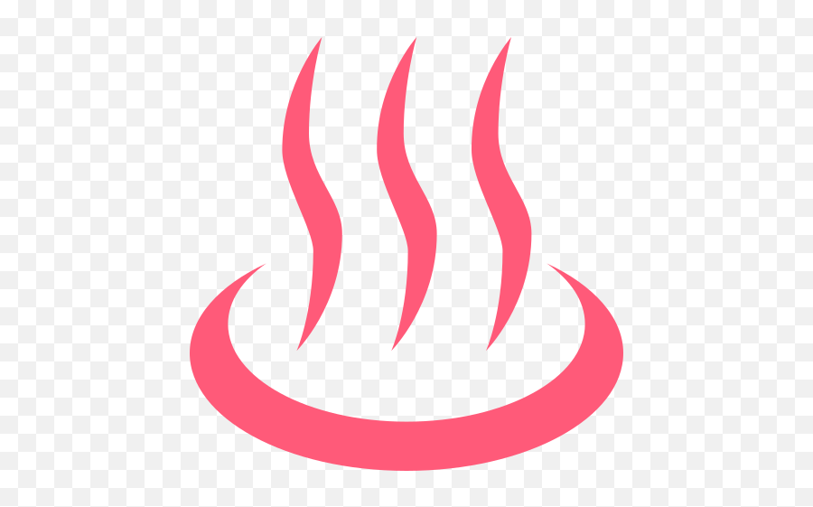 Hot Springs Big Picture In Hd And Unicode Information Emoji,Japanese Flame Emoticon