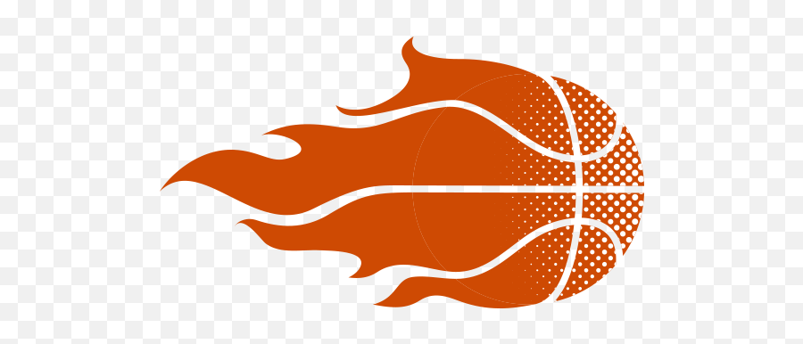 Basketball On Fire Splash Flame Png Pnglib U2013 Free Png Library Emoji,Fire Emoji Vector