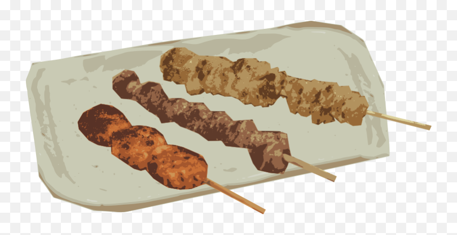 Openclipart - Clipping Culture Emoji,Japanese Kebab Emoji