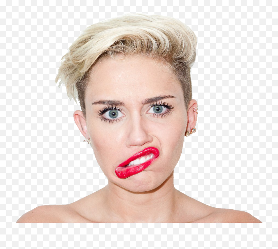 Miley Cyrus Wrecking Ball Video Song Download - Miley Cyrus White Background Flash Portrait Emoji,Wrecking Ball Emoji