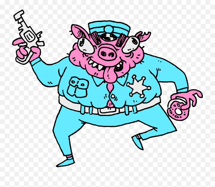 Pig Clipart Cop Pig Cop Transparent - Pig Cop Png Emoji,Cop Emoji