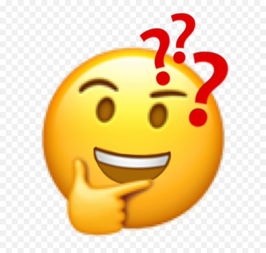 Emoji Emotion Question Questionmark - Question Emojis,Question Emoji