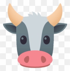 Cow Face Joypixels Gif - Animal Figure Emoji,Boi Emoji Gif