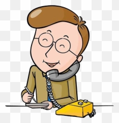 Clipart Telephone Answer Phone Clipart - Answering A Phone Clipart Emoji,Emoji Phone Answer