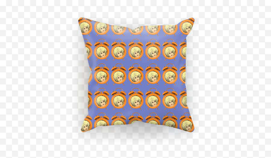 Throw Pillows - Happy Emoji,Kiss Emoticon Pillow