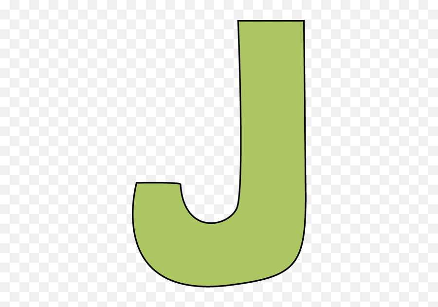 Letter J Transparent Green - Letter J Clipart Emoji,Letter J Emoji