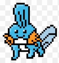 Pixel Art Gallery - Language Emoji,Mudkip Emoji