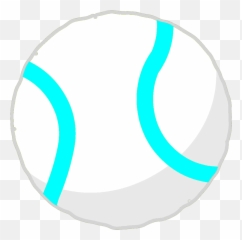 Transparent Tennisball Clipart - Tennis Ball Bfb Body Png Tennis Ball Bfb Assets Emoji,Soccer Emoji Pillow