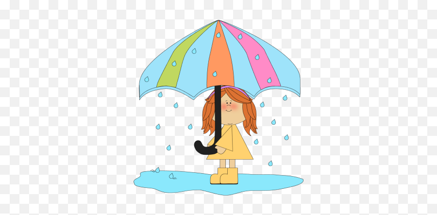 Rainy Clipart - Cute Rainy Weather Clipart Emoji,Rainy Day Emoticon