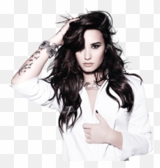 Demilovato Demi Lovatic Girl Sticker By Belen Ochoa - Demi Lovato I Hate You Don T Leave Me Cover Emoji,Emotions Photo Shoot