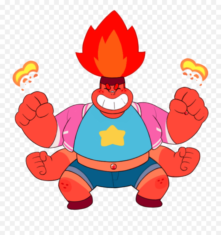 Fire Quartz Kjd Wiki Fandom - Steven And Ruby Fusion Fire Quartz Emoji,Fiery Emotion