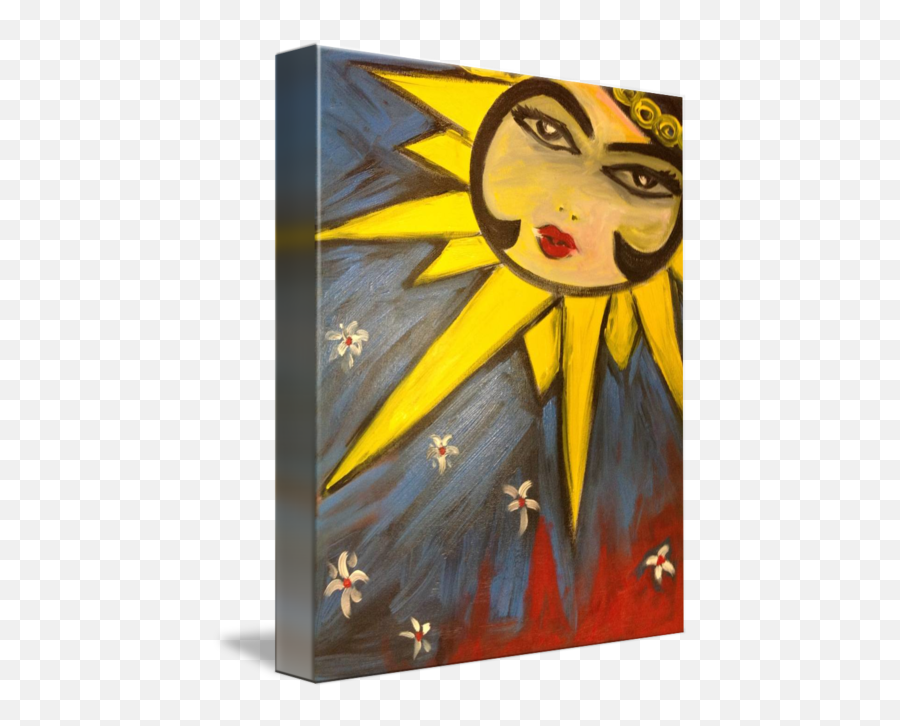 Women Of The Sun - Picture Frame Emoji,Powerful Emotions Paintings