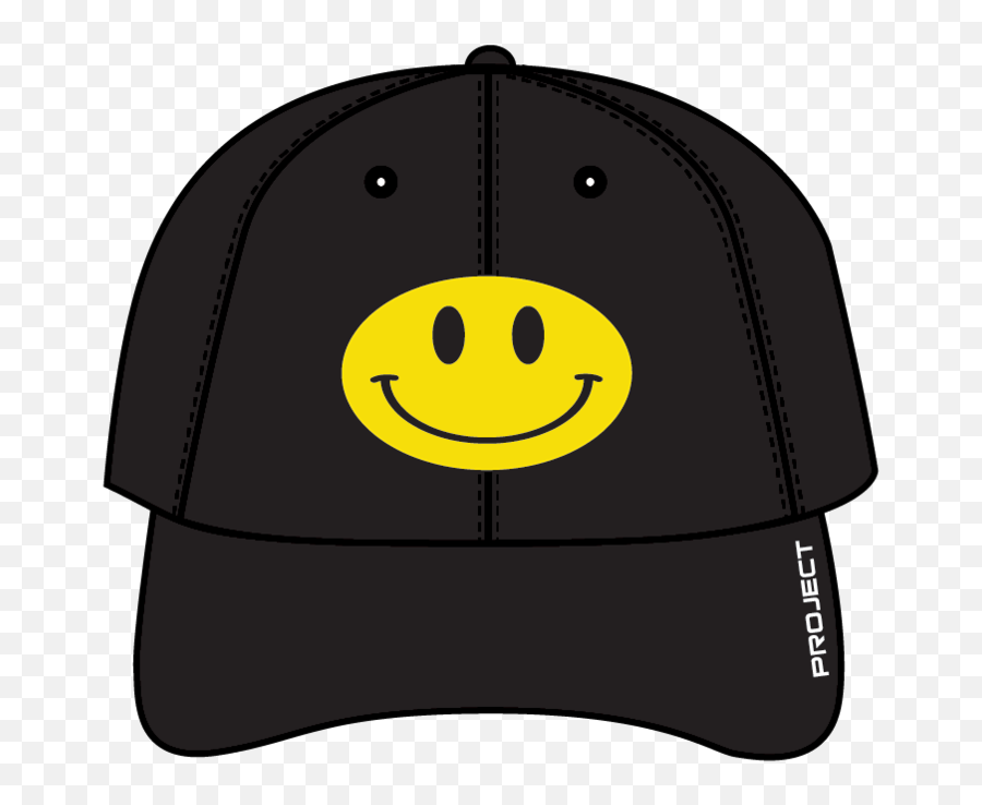 Sunday Sessions Black Sports Cap - For Adult Emoji,Baseball Umpire Emoticons