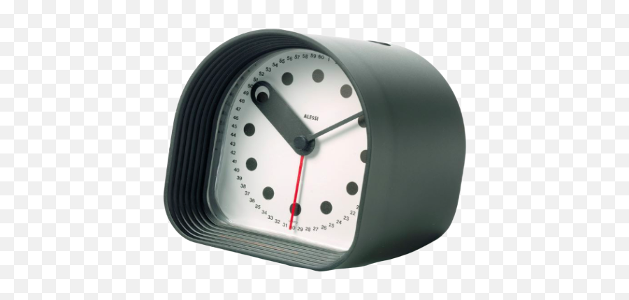 Optic Clock By Joe Columbo For Alessi - Uniroyal Giant Tire Emoji,Alarm Clocks For Kids Emojis