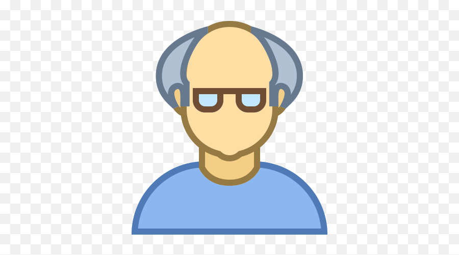 Person Old Male Skin Type 3 Icon - Voice Cartoon Emoji,Grandfather Clock Emoji