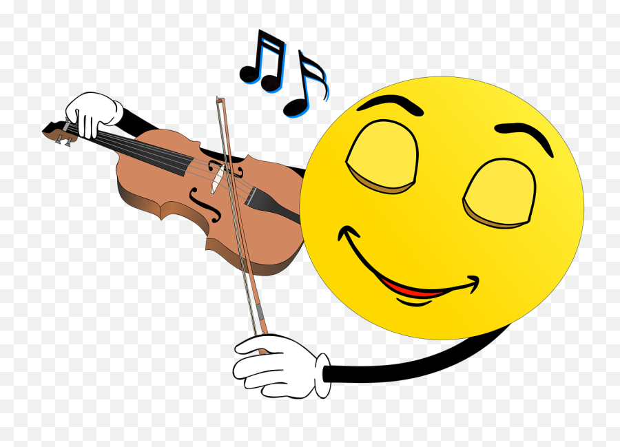 Violin Instrument Classical - Smiley Violin Emoji,Classical Music By Emotion