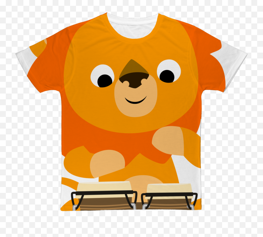 Cheerful Madness - Pop Goes The Weazel Short Sleeve Emoji,Bongo Playing Emoticon