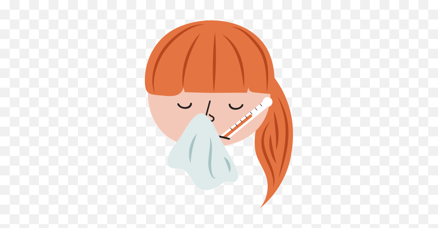 Kleenex Moment Emoji Sticker Pack By Kimberly - Clark Corporation Hime Cut,Sneeze Emoji